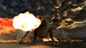 create 4k dragon flame thrower animated logo intro video