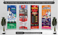 design roll up banner, retractable standee, pop up, roller, pull up