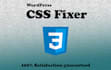 fix wordpress CSS issues fast