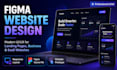 do figma website design website UI UX design