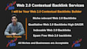 be your SEO web 2 0 contextual backlinks builder