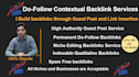 provide contextual do follow backlinks by guest posting and link insertion