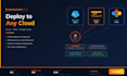 deploy your application to azure, AWS or google cloud
