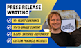 provide professional press release writing on any topic