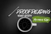 proofread your story and provide feedback