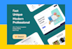 create website ui design and landing page design