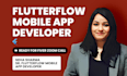 do flutter flutterflow app development as flutter developer with flutterflow app