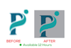 convert your low resolution logo into high resolution