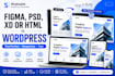convert figma, PSD, xd or HTML to wordpress