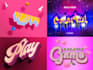 create design logo text 3d