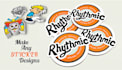 design sticker and vinyl, product packaging box, label