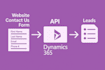integrate any contact us form with dynamics 365 CRM