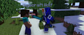 make an amateur minecraft background or youtube banner