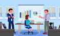 create flat style vector illustration for website and apps
