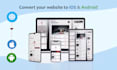 convert your website to ios and android app
