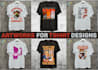custom graphic t shirt designs with svg,png,pdf files