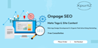 do onpage SEO meta tags and site content