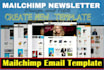 do mailchimp newsletter template, mailchimp email template