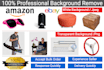 background removal 100 images