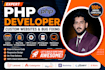 build custom PHP website, fix bugs, and develop laravel apps