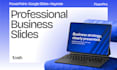design a professional branded business presentation