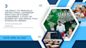 handle proposals, research projects, presentations,