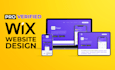 design wix website for you