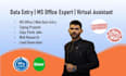 be your smart web researcher for data entry, copy paste jobs