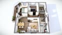 create professional 3d floor plans for homes and apartments