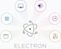 create your multiple platform desktop app using electron js