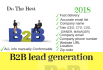 do b2b lead generation