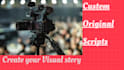 write an engaging video script for social media marketing or entertainment
