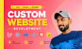 do website development as full stack developer PHP laravel, reactjs developer