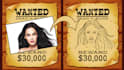 make wanted poster in line art with your face