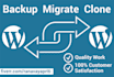 migrate, clone or transfer your wordpress website
