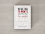 design a clean book cover but with great style