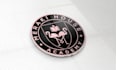 design an awesome rounded or circle soccer badge logo