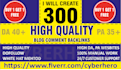 create 300 dofollow blog comment quality backlinks