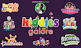create stunning kids logo design