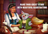 draw professional and amazing children book illustration