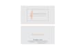 design double sided business card