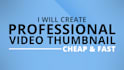 create professional video thumbnail