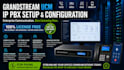 configure grandstream IP pbx system