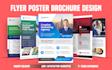 design urgent flyer poster brochure