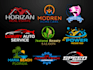 design a 3d modern minimalist logo for your brand with full copyrights