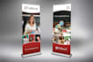 roll up professional design, promotional standee for your business