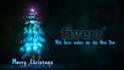 create special smokey christmas tree intro video