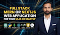 build a full stack mern or nextjs web application for your saas or startup
