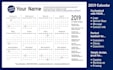 make you a custom, printable 2019 calendar
