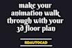 create 3d rendering and animations walk through for building